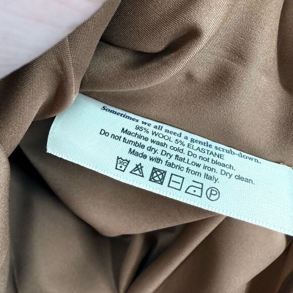 MM Lafleur Women’s 10 Camel Remy Office Core Career Skirt New - Picture 4 of 6